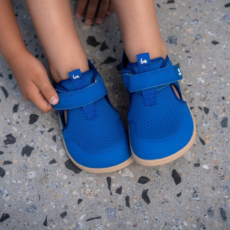 Kids' barefoot sandals Zest Preschool - Blue