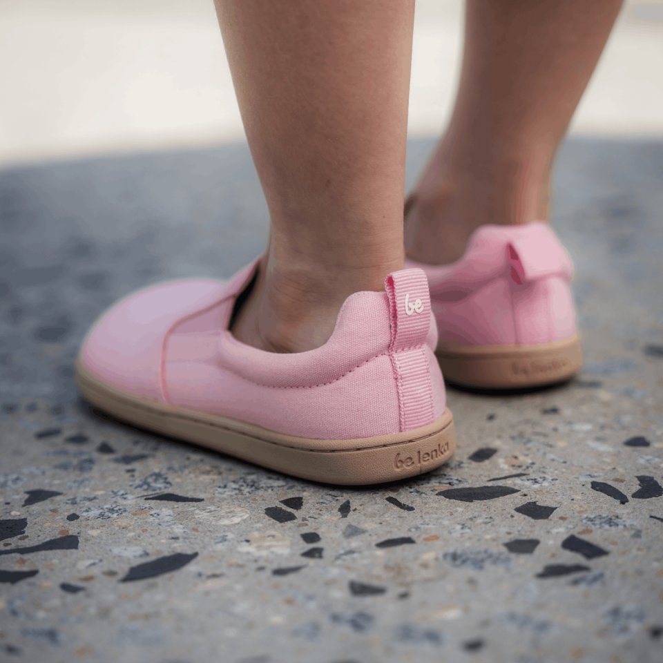 Kids barefoot Slip-on shoes Be Lenka Aura Preschool - Cotton Candy Pink