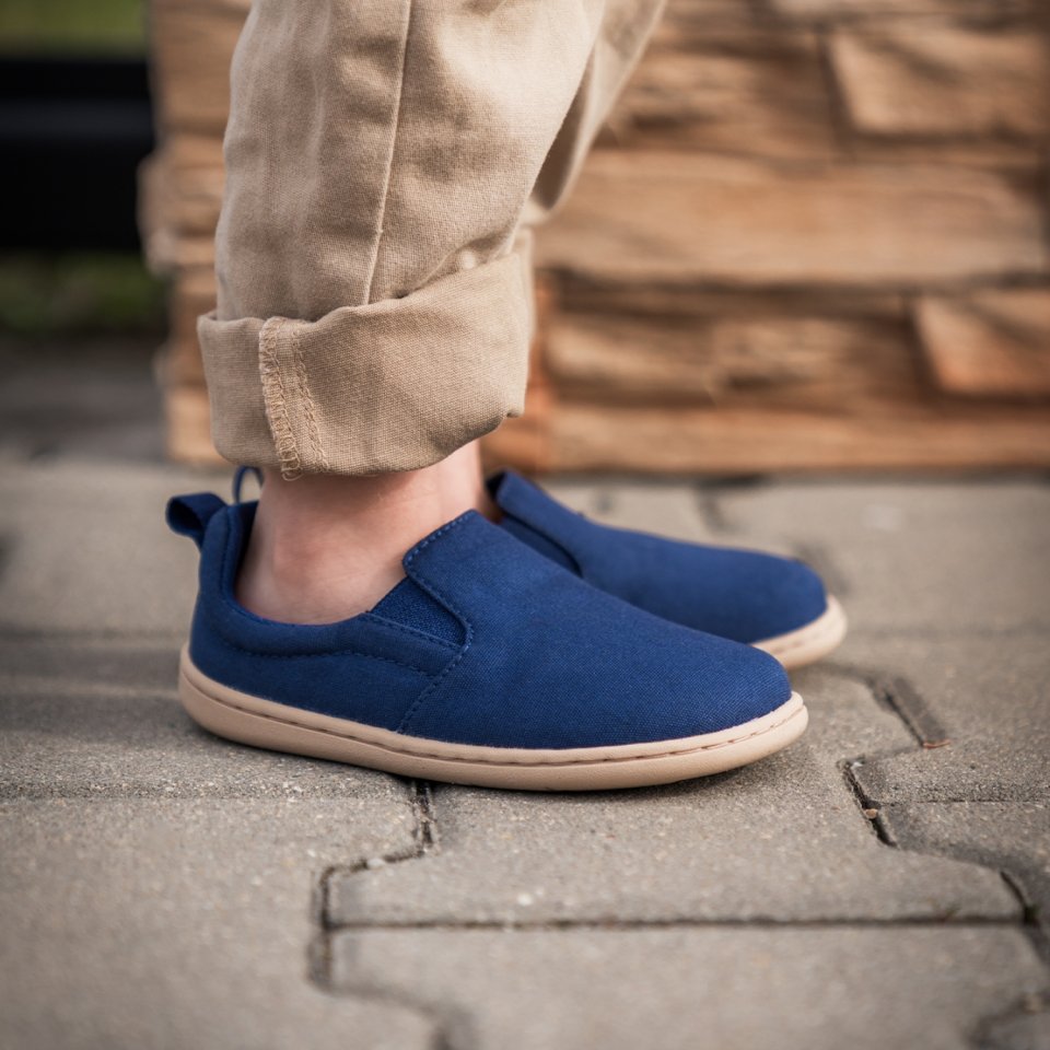 Kids barefoot Slip-on shoes Be Lenka Aura Preschool - Navy