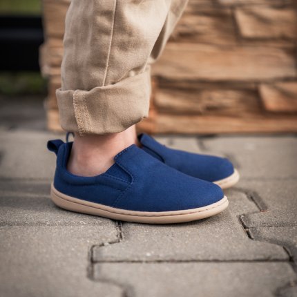 Kids barefoot Slip-on shoes Be Lenka Aura Preschool - Navy