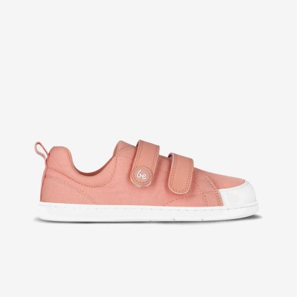 Kids barefoot sneakers Be Lenka Canvi Preschool - Coral Pink