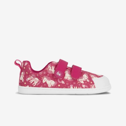 Kids barefoot sneakers Be Lenka Canvi Preschool - Unicorn