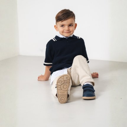 Kids barefoot sneakers Be Lenka Energise Preschool - Navy