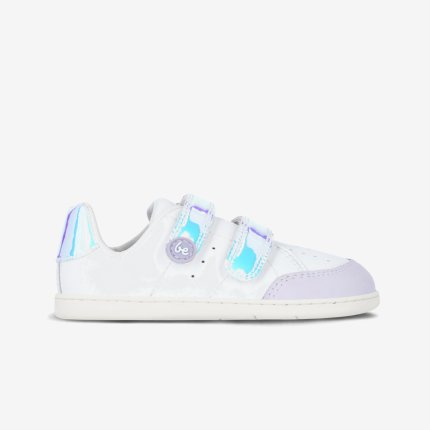 Kids barefoot sneakers Be Lenka Energise Preschool - White & Iridescent