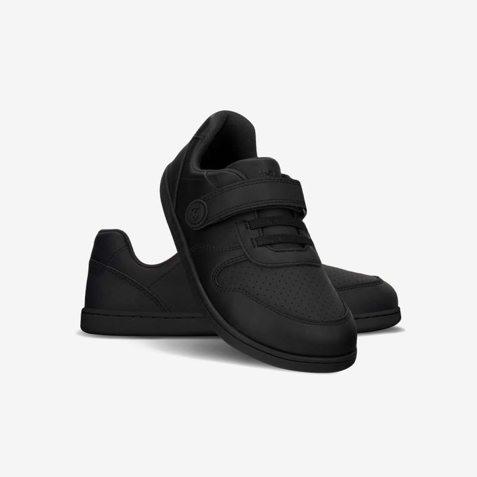 Kids barefoot sneakers Be Lenka Scoot Kids - All Black
