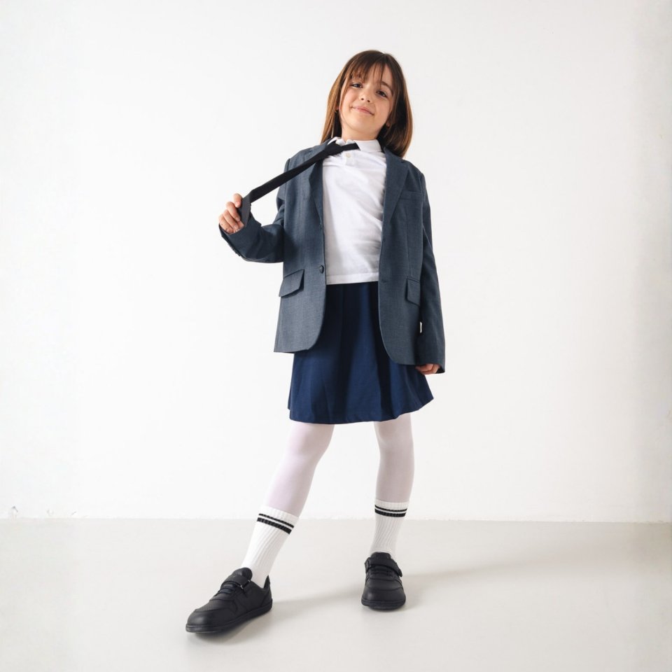 Kids barefoot sneakers Be Lenka Scoot Kids - All Black