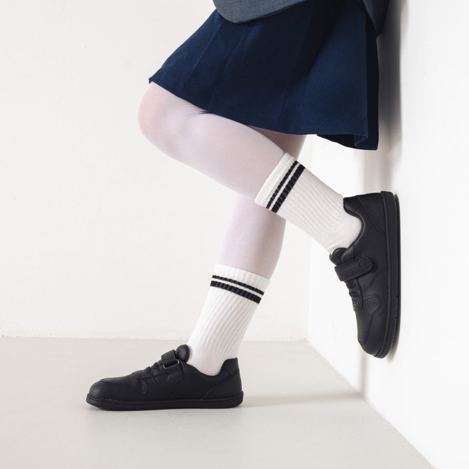Kids barefoot sneakers Be Lenka Scoot Kids - All Black