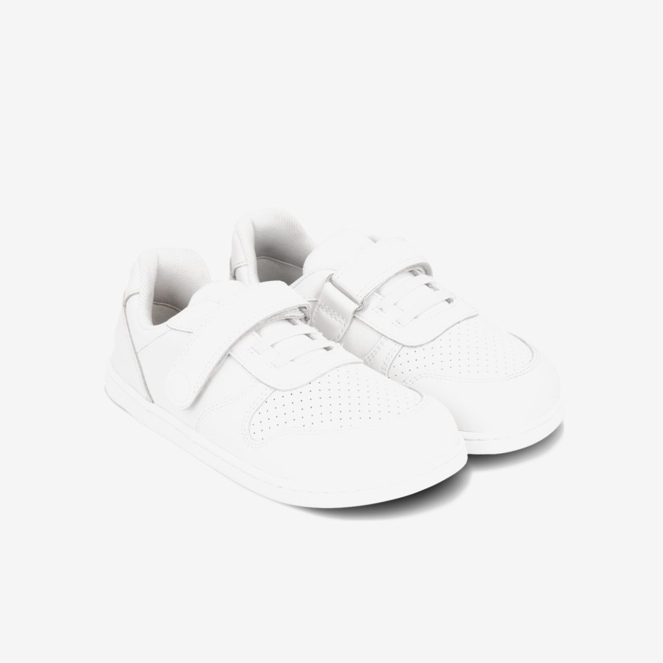 Kids barefoot sneakers Be Lenka Scoot Kids - All White