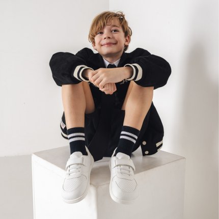 Kids barefoot sneakers Be Lenka Scoot Kids - All White