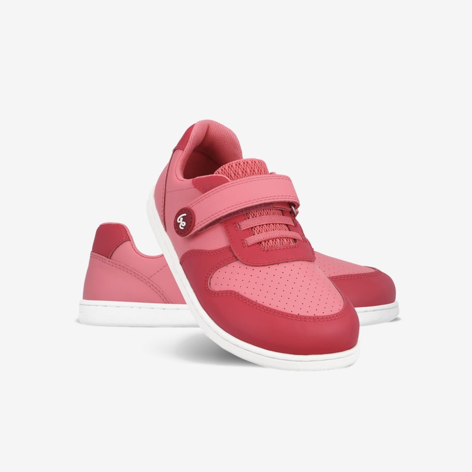 Kids barefoot sneakers Be Lenka Scoot Kids - Light & Dark Pink