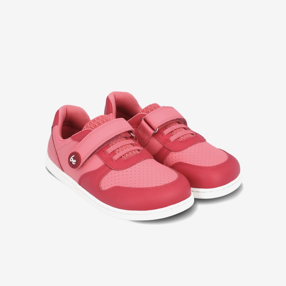 Kids barefoot sneakers Be Lenka Scoot Kids - Light & Dark Pink