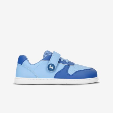 Kids barefoot sneakers Be Lenka Scoot Kids - Light & Royale Blue