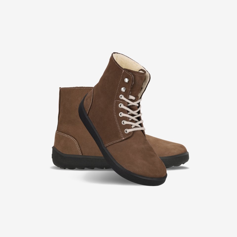 Winter Barefoot Boots Be Lenka Winter 3.0 - Chocolate