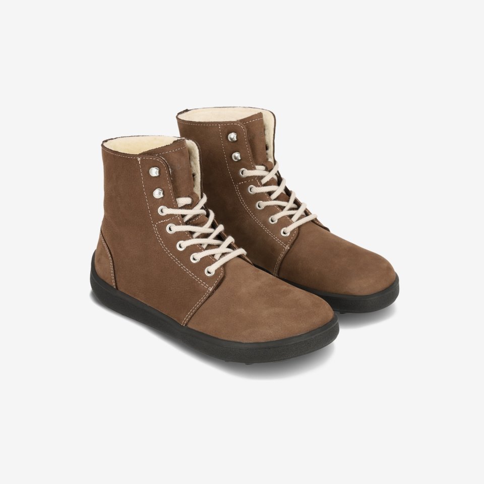 Winter Barefoot Boots Be Lenka Winter 3.0 - Chocolate