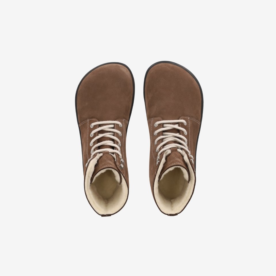 Winter Barefoot Boots Be Lenka Winter 3.0 - Chocolate