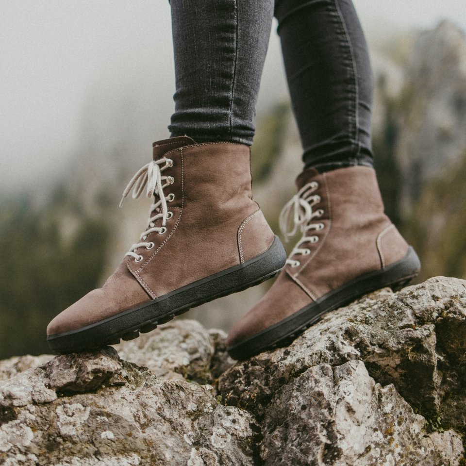 Winter Barefoot Boots Be Lenka Winter 3.0 - Chocolate
