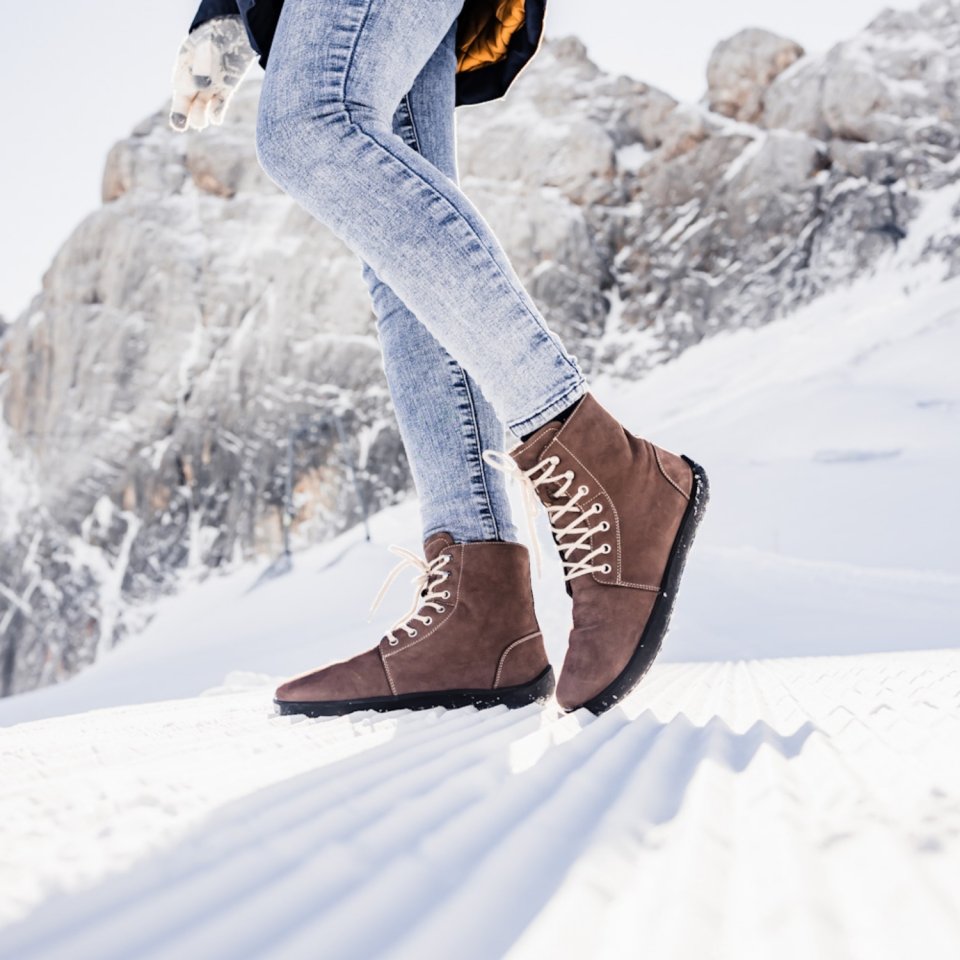 Winter Barefoot Boots Be Lenka Winter 3.0 - Chocolate