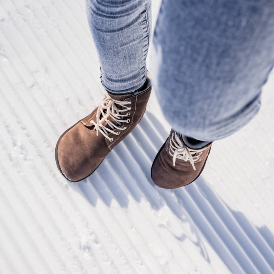 Winter Barefoot Boots Be Lenka Winter 3.0 - Chocolate