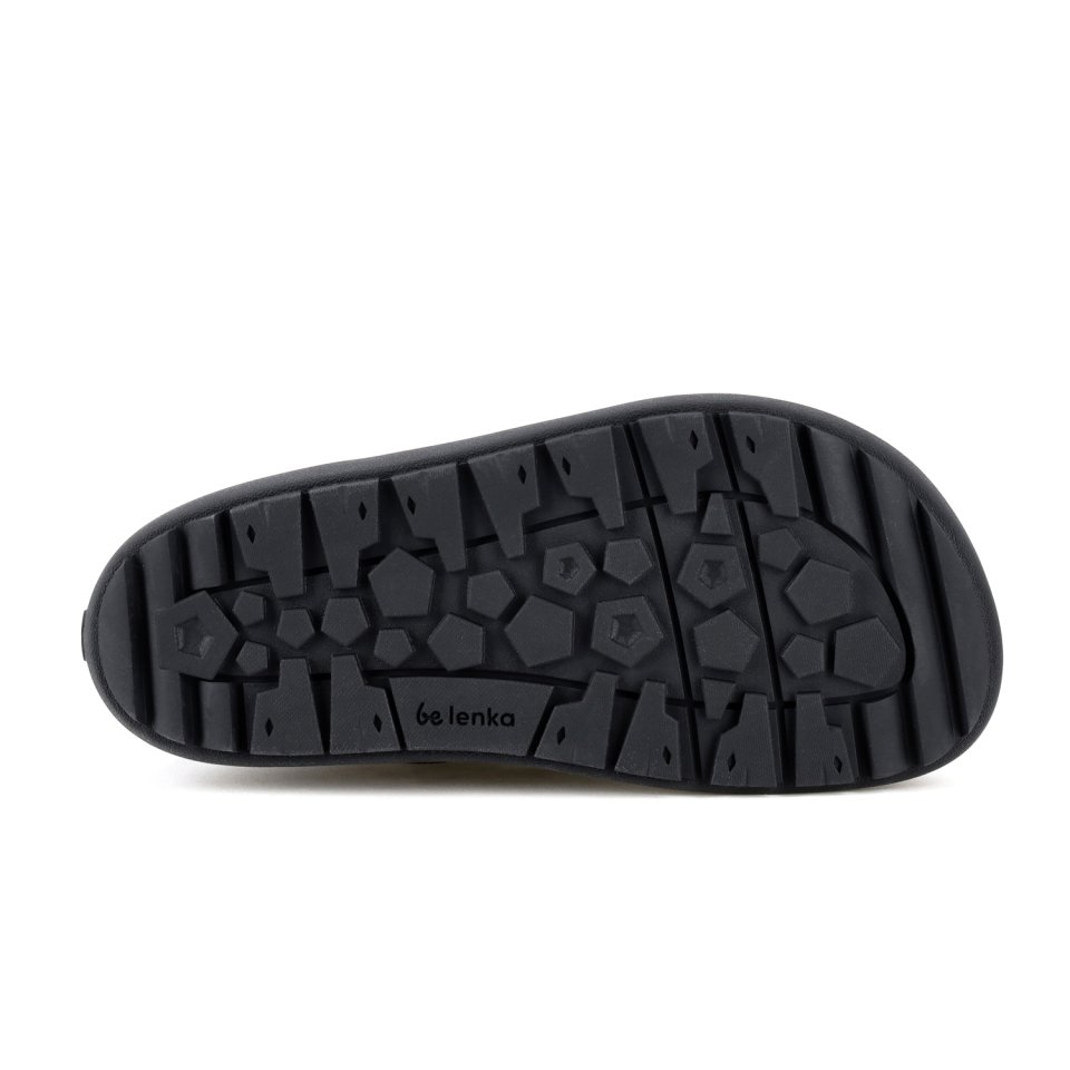 Kids Barefoot Snow Boots Be Lenka Snowfox Kids - All Black